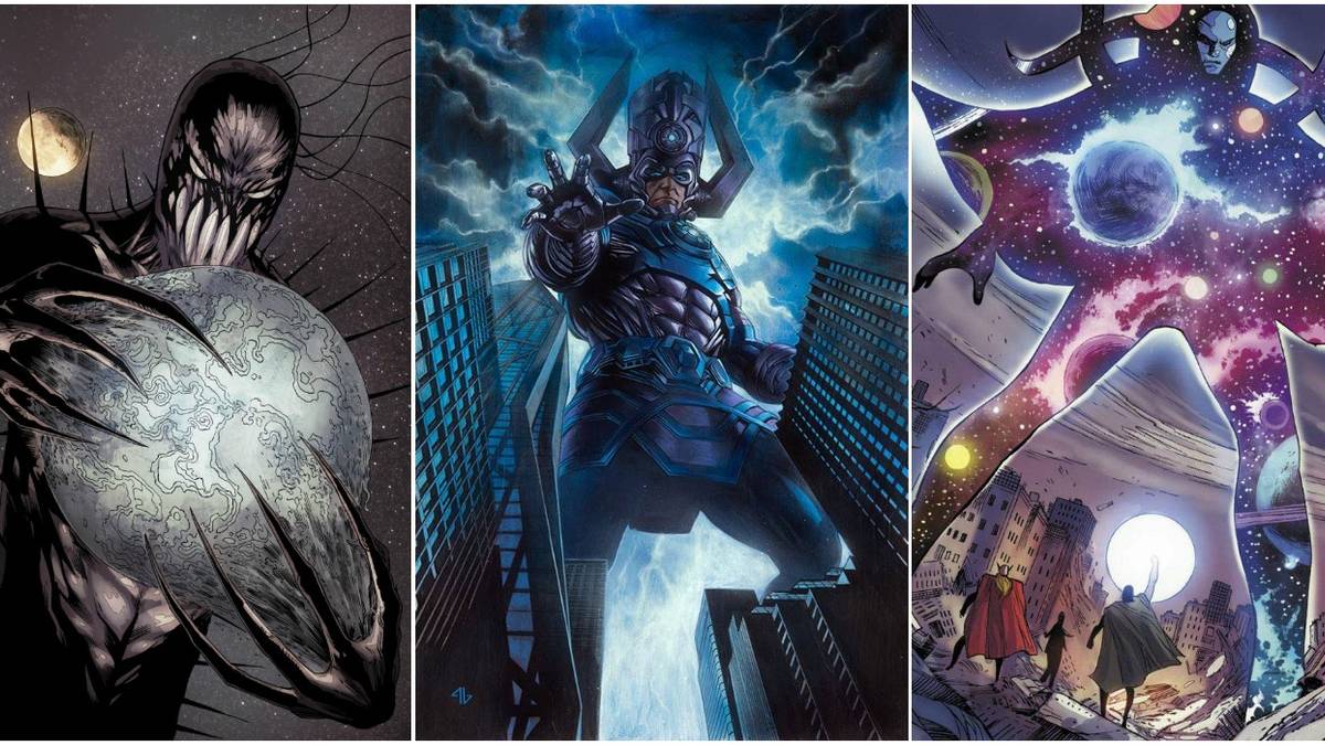 Intimidation Images Of Amatsu-Mikaboshi, Galactus, &amp; Eternity