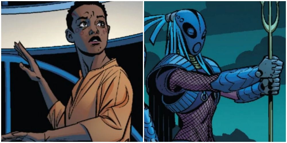 aneka unmasked and in armor in marvel comics