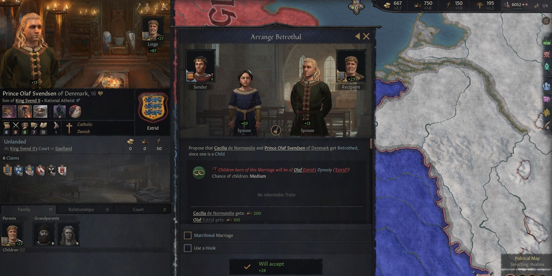 Arranging A Betrothal From Crusader Kings 3