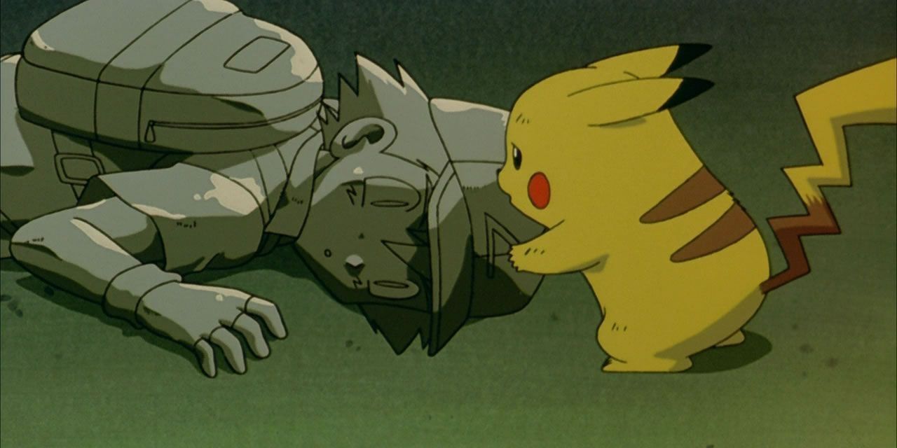 Ash and Pikachu in Pokemon: The First Movie