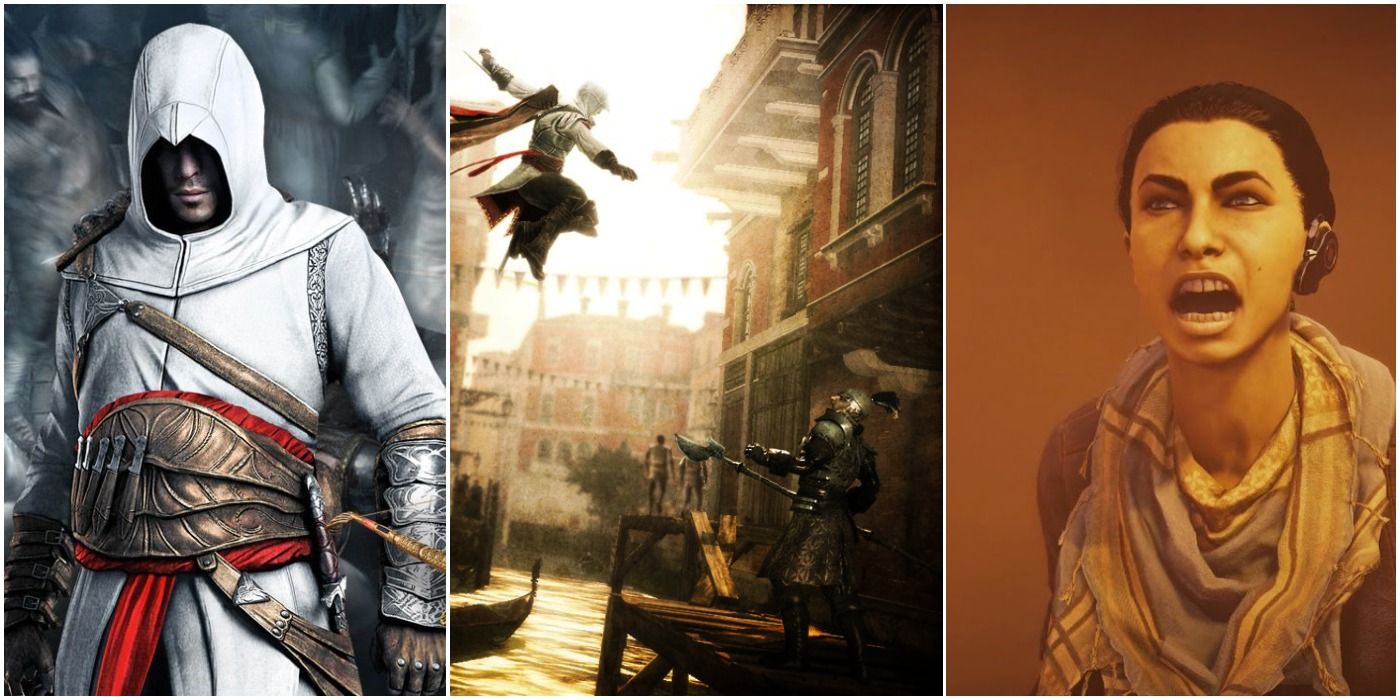 Assassin's Creed Altair Ezio Assassinatino Layla Screaming