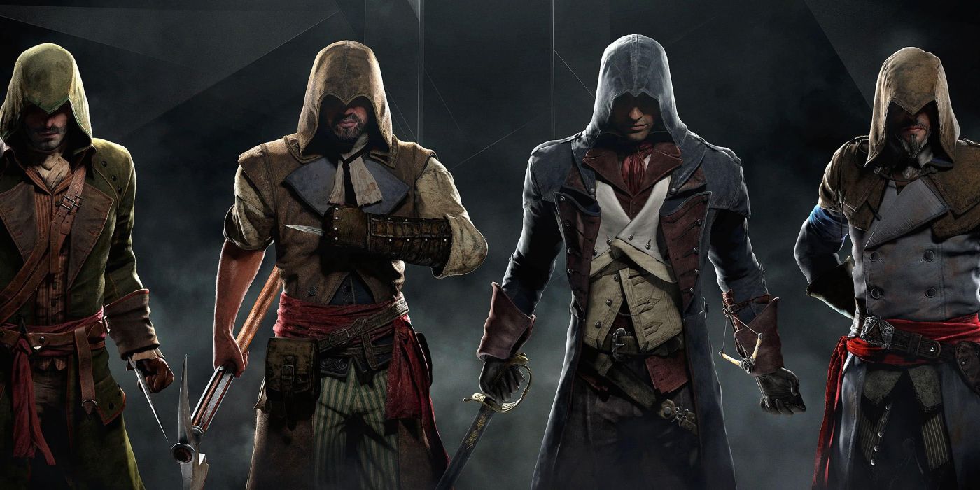 Assassin's Creed Group Lineup.