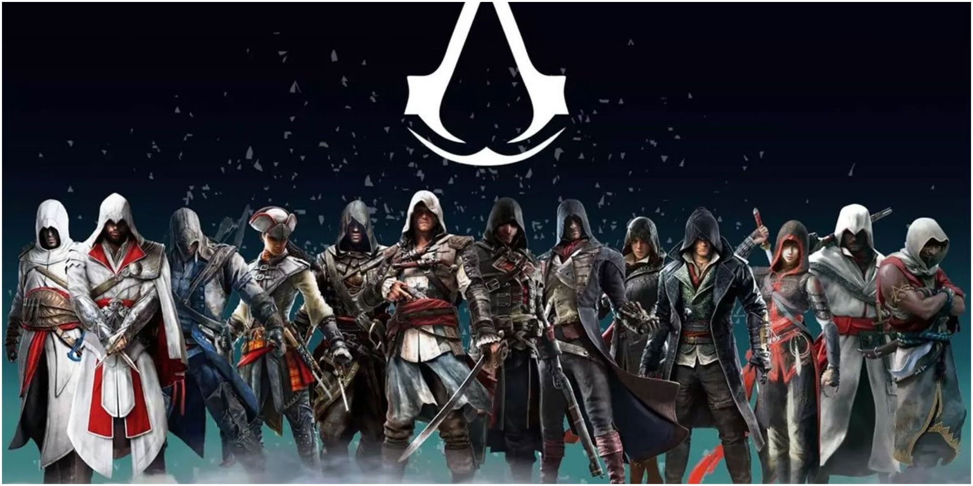 Assassin's Creed Infinity Many Of The Assassins All Lined Up