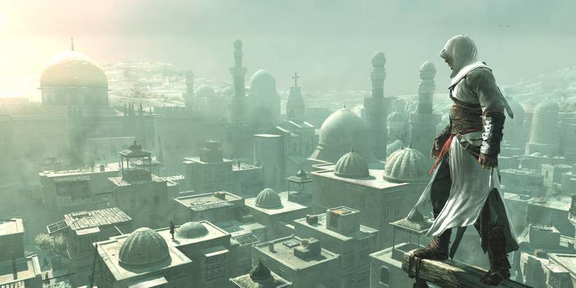 Assassin's Creed Altair Overlooking Jerusalem