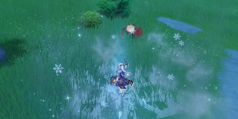 Ayaka missing her target