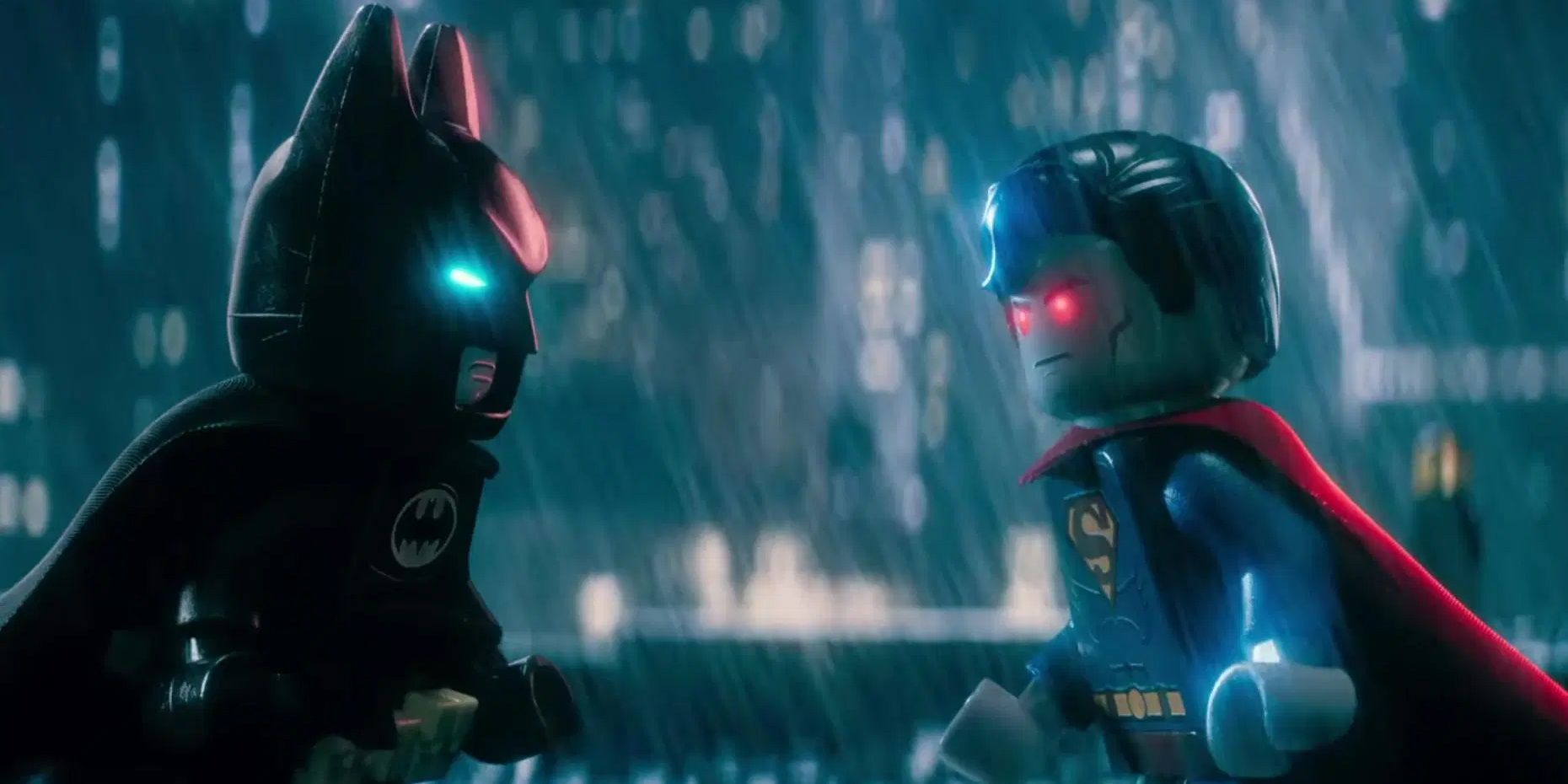 Batman v Superman in The Lego Batman Movie