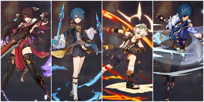 Beidou - Xinqqiu - Bennett - Kaeya in genshin impact (1)