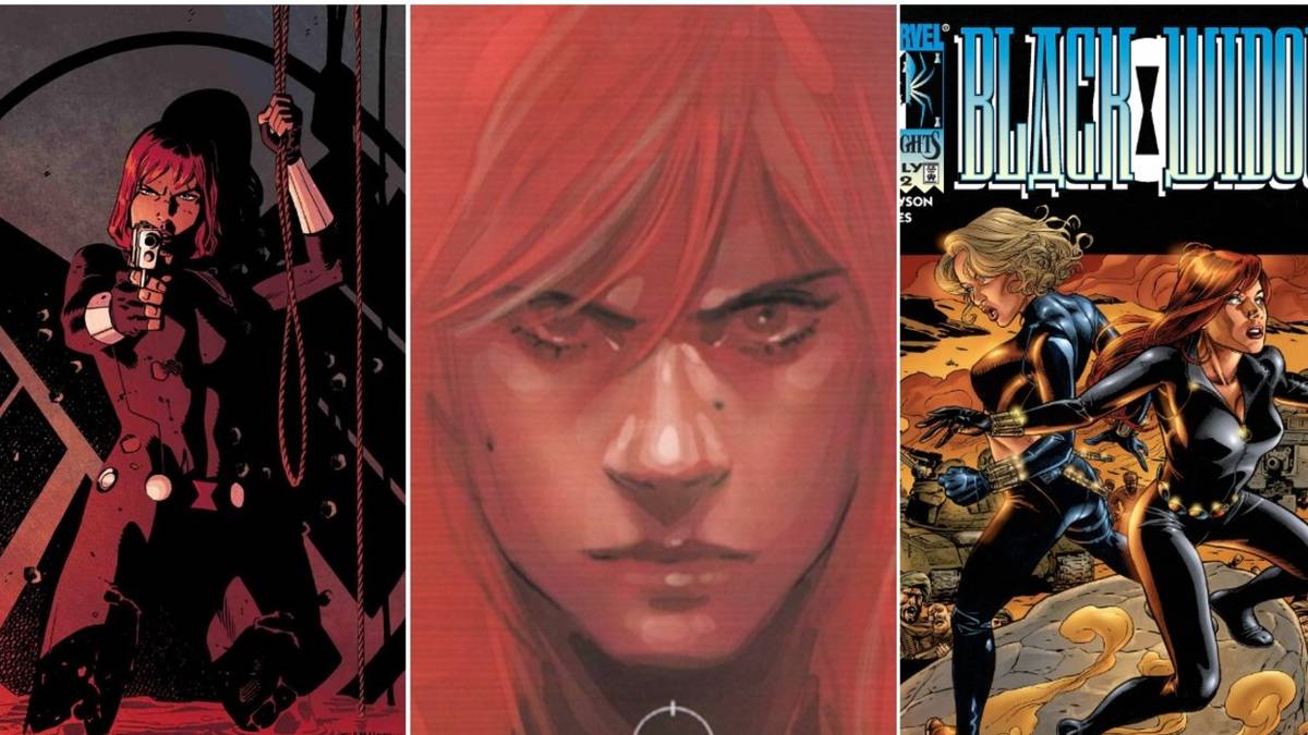 Best Black Widow Comic Moments Featured Split Image