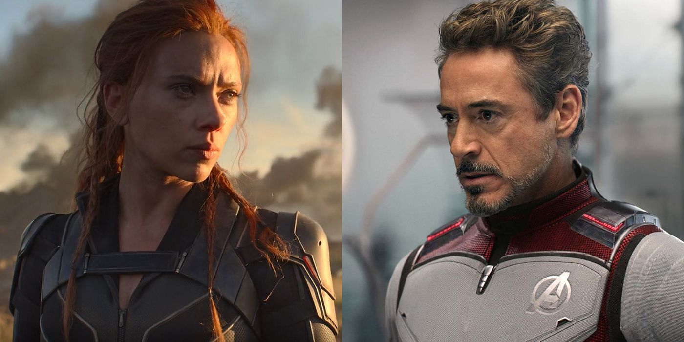 Black Widow Avenger Iron Man