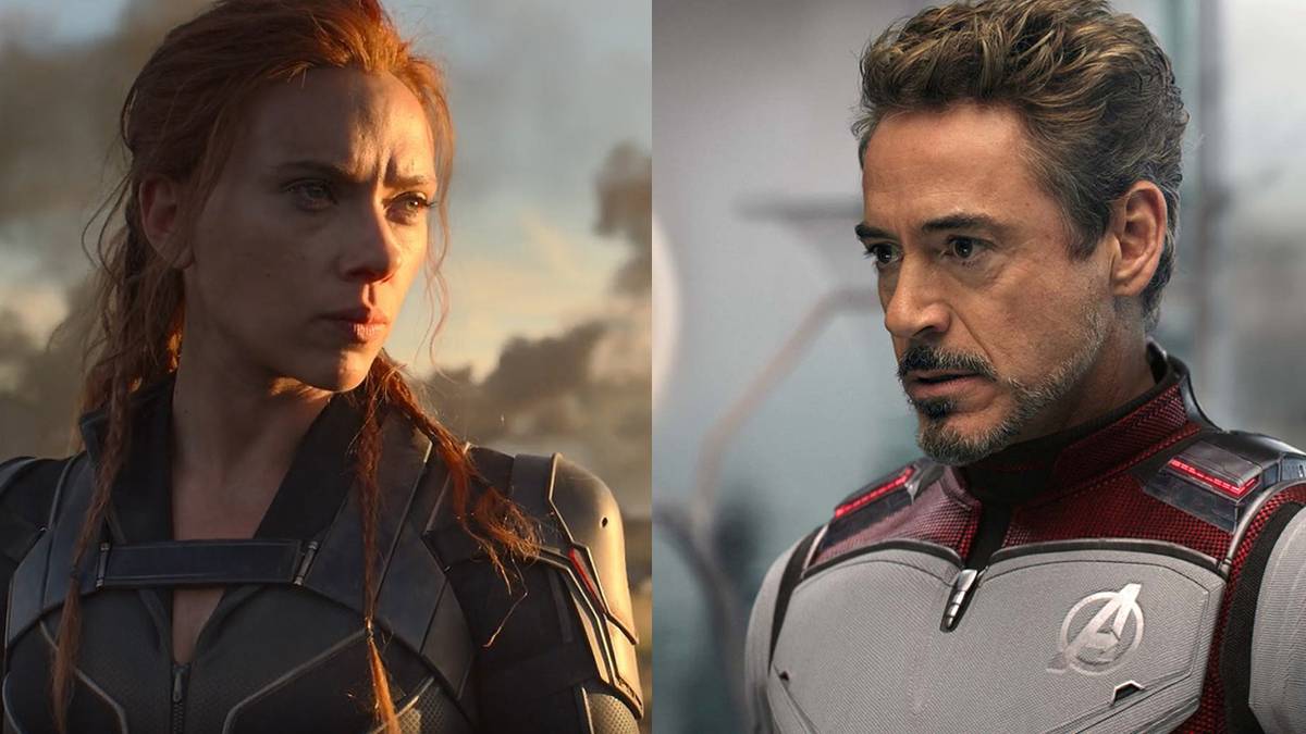 Black Widow Avenger Iron Man