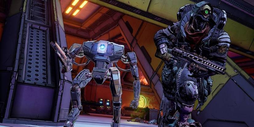 Borderlands 3 Fl4k runs with his companion