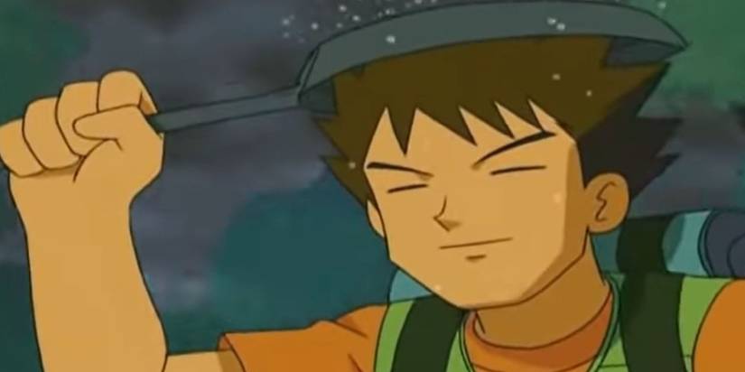 Brock Holding Frying Pan Meme Pokemon