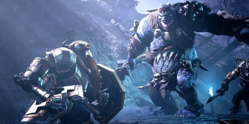 Bruenor Battlehammer Fighting An Enemy