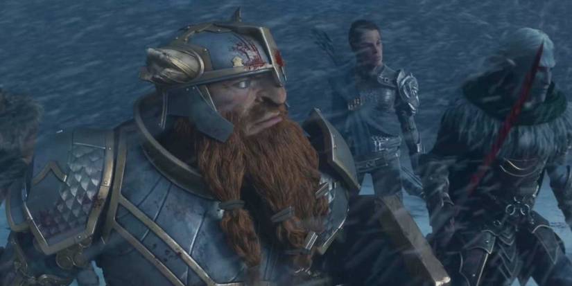 Bruenor Battlehammer In A Snow Storm