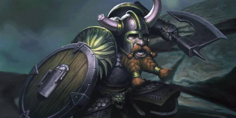 Bruenor Battlhammer Preparing For Battle