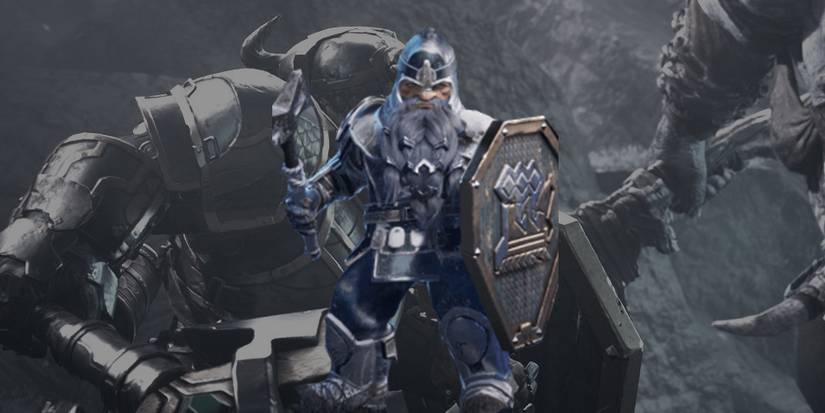 Bruenor and the full set that accompanies the Cold Resistance Axe