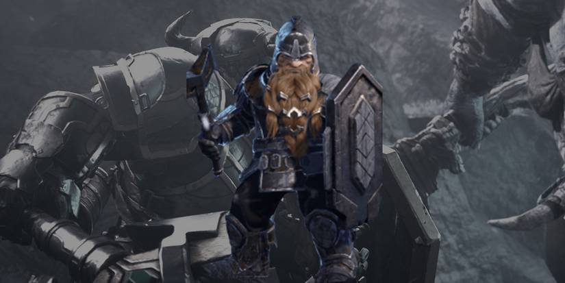 Bruenor and the full set that accompanies the Coldstone Guardian Axe