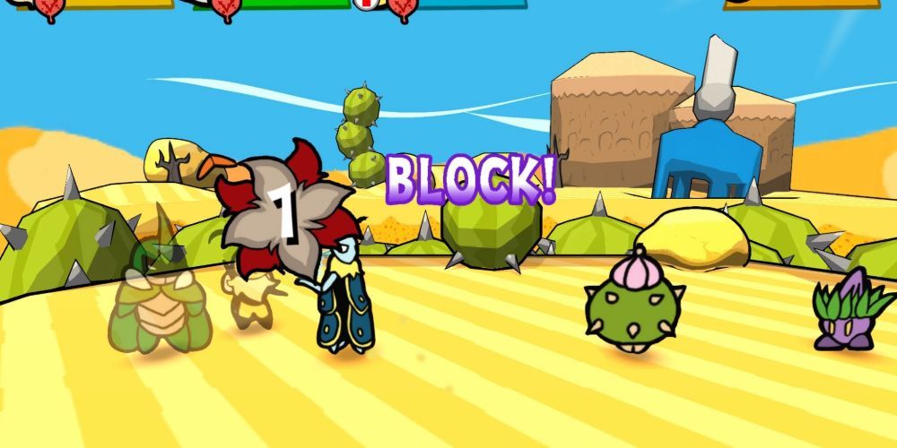 Bug Fables Block Attack