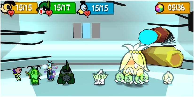 Bug Fables Leif Using Charge Up