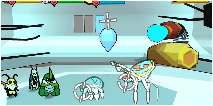 Bug Fables Leif Using Ice Rain