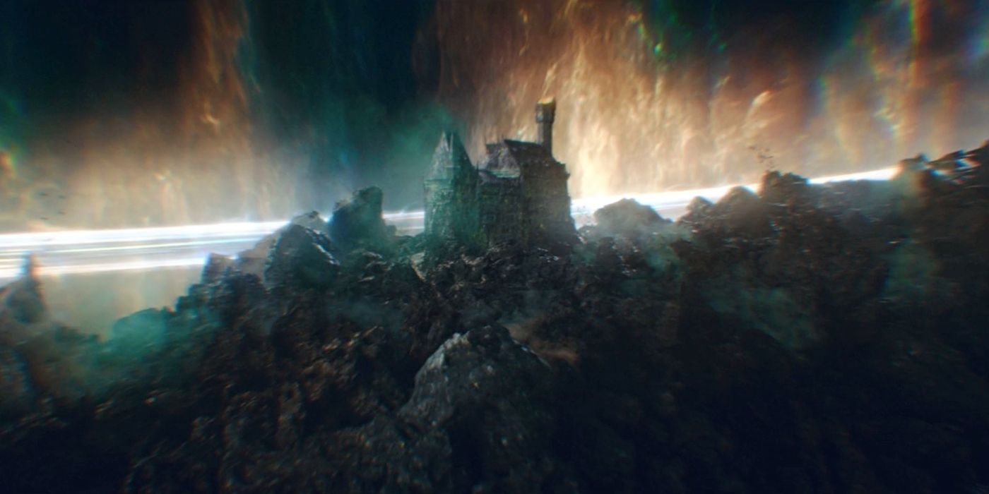 Kang's Chronopolis Castle vision in Loki