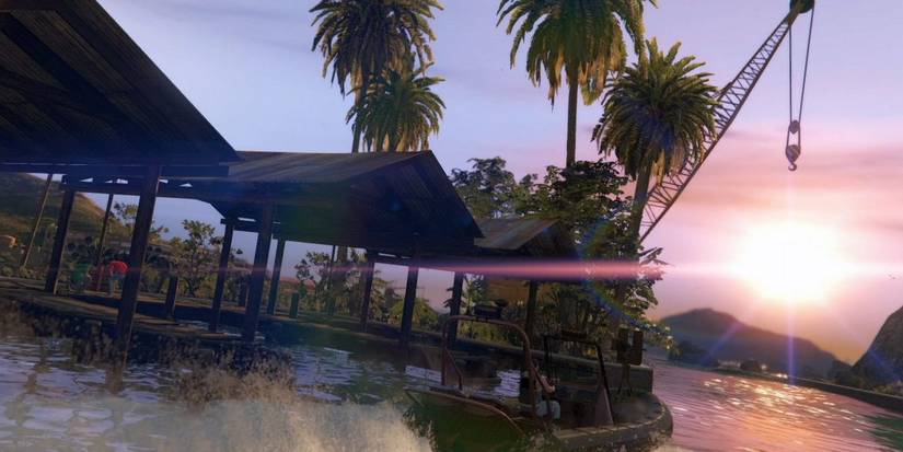 Cayo Perico GTA V Docks