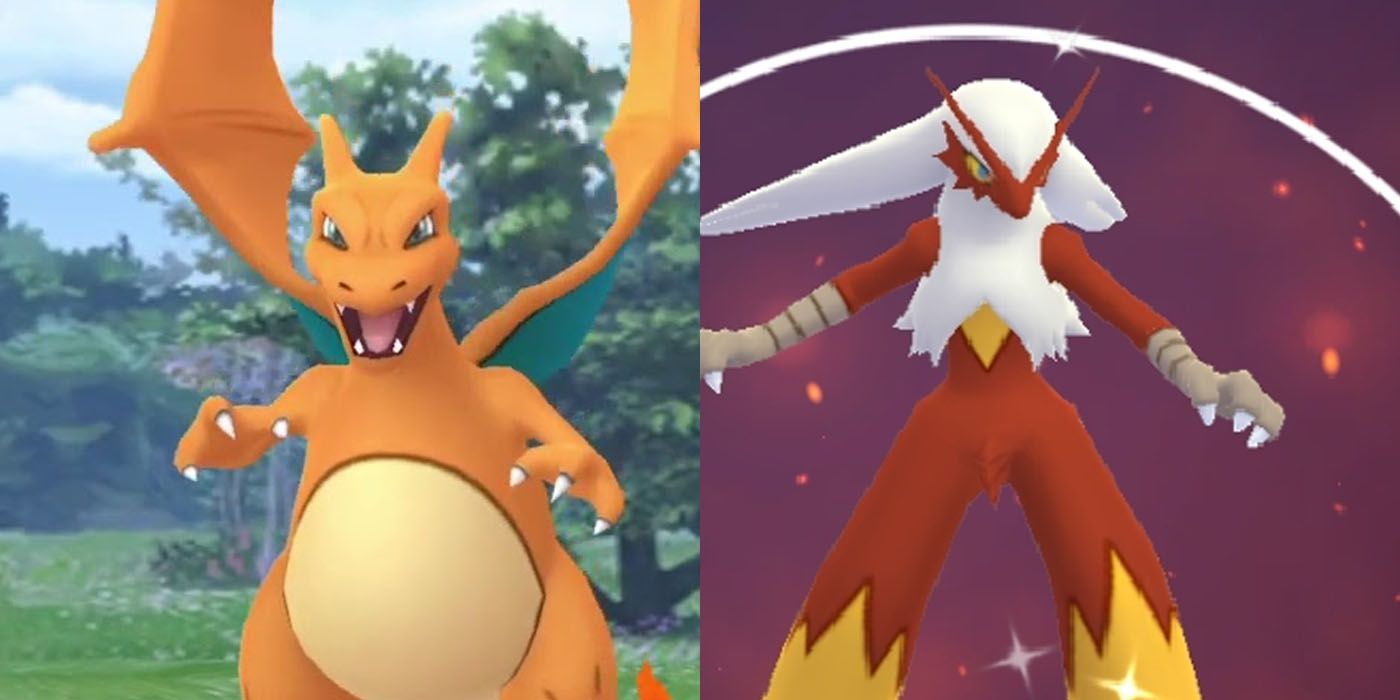 Charizard and Blaziken are good Fire Types - Pokemon GO Best Pokemon For Legendary Raids