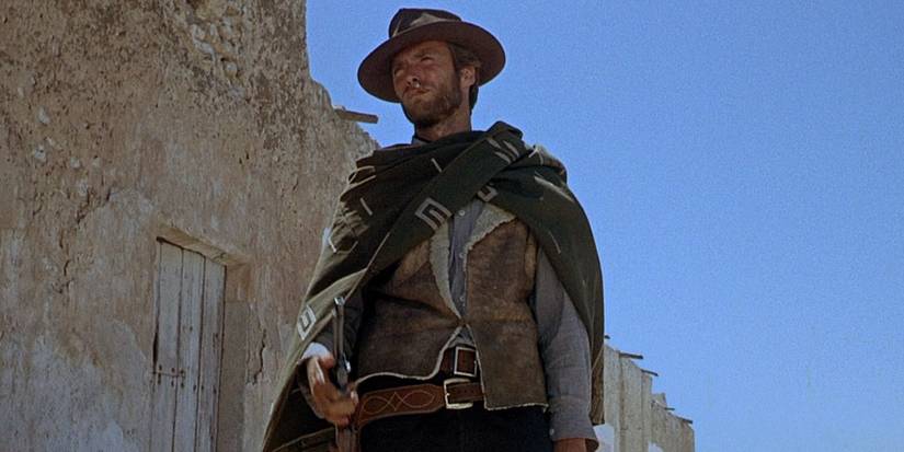 Clint Eastwood as the Man with No Name in A Fistful of Dollars