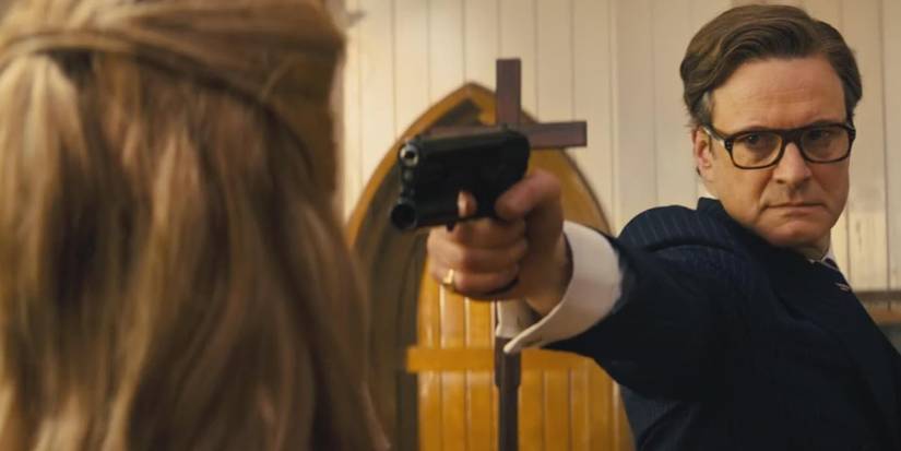 Colin Firth in Kingsman The Secret Service