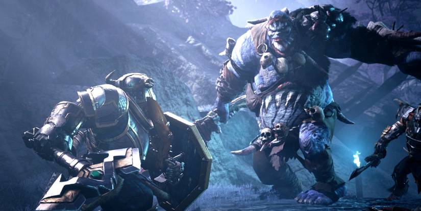 D&D Dark Alliance Bruenor Fighting