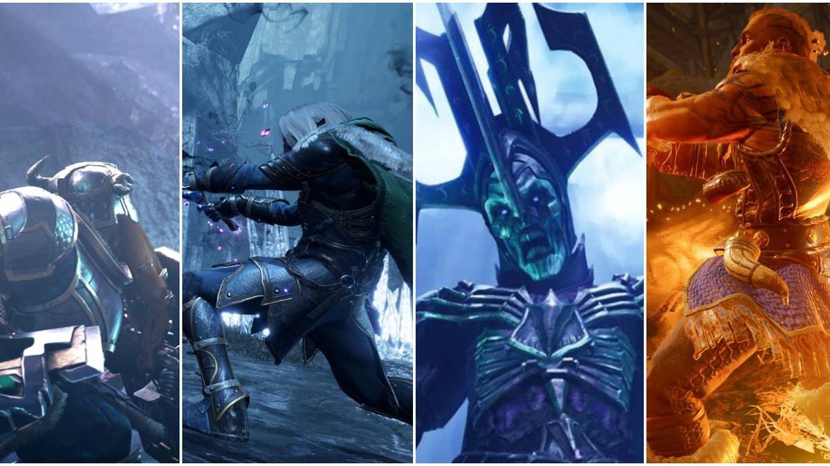 Images of combat from Dark Alliance