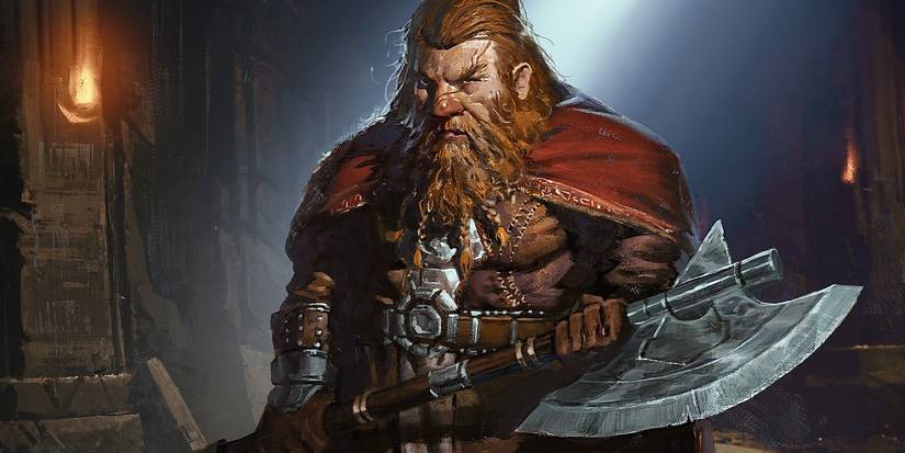 Dungeons and Dragons DND D&D Dwarf Battleaxe Wizards of the Coast