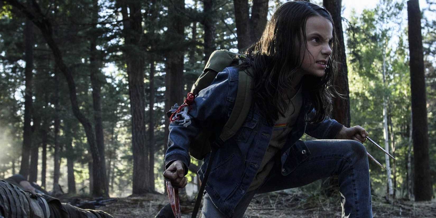 Dafne Keen as X-23 in Logan