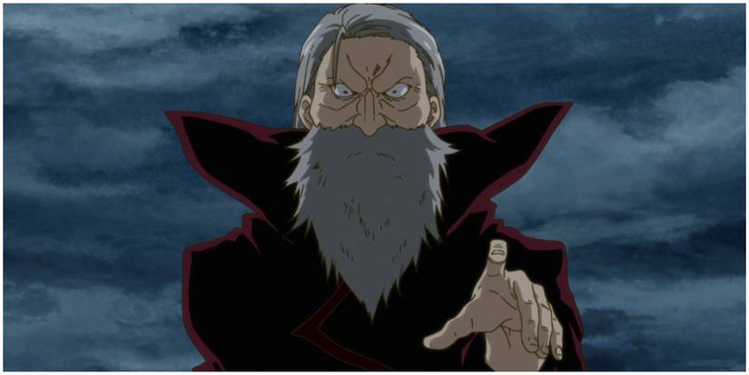 Damocles attacking with a spell.