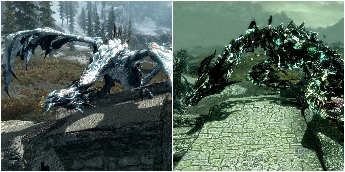 Deadly Dragons Mod in Skyrim