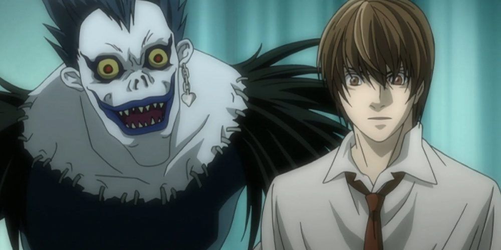 Death Note Light and Ryuk