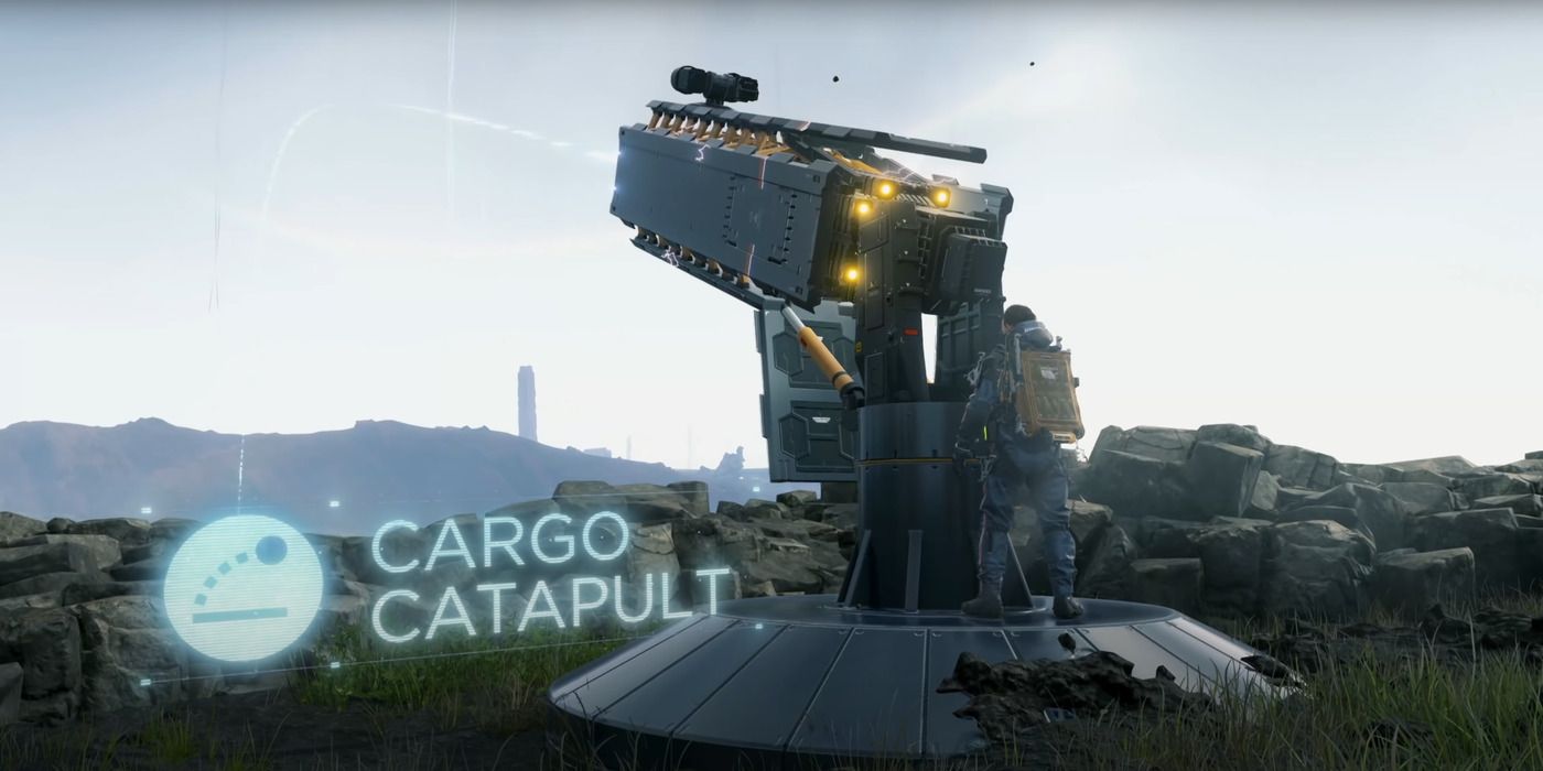 Cargo Catapult in Death Stranding