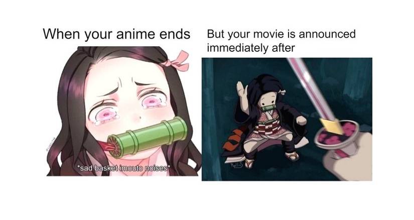 Demon Slayer Nezuko Movie Meme
