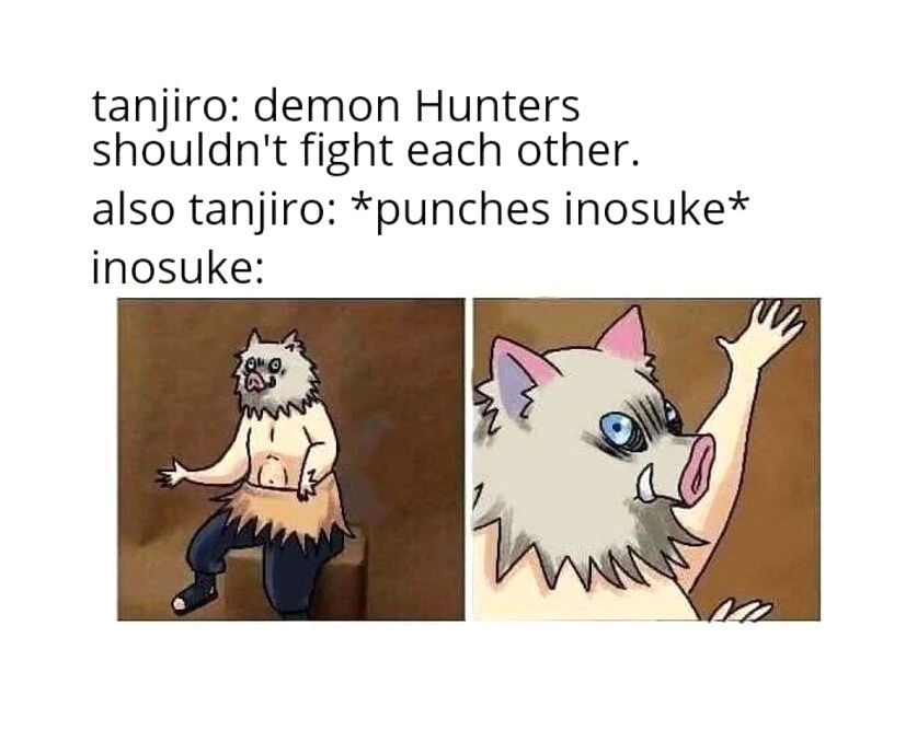 Demon Slayer Tanjiro Hypocrite Meme