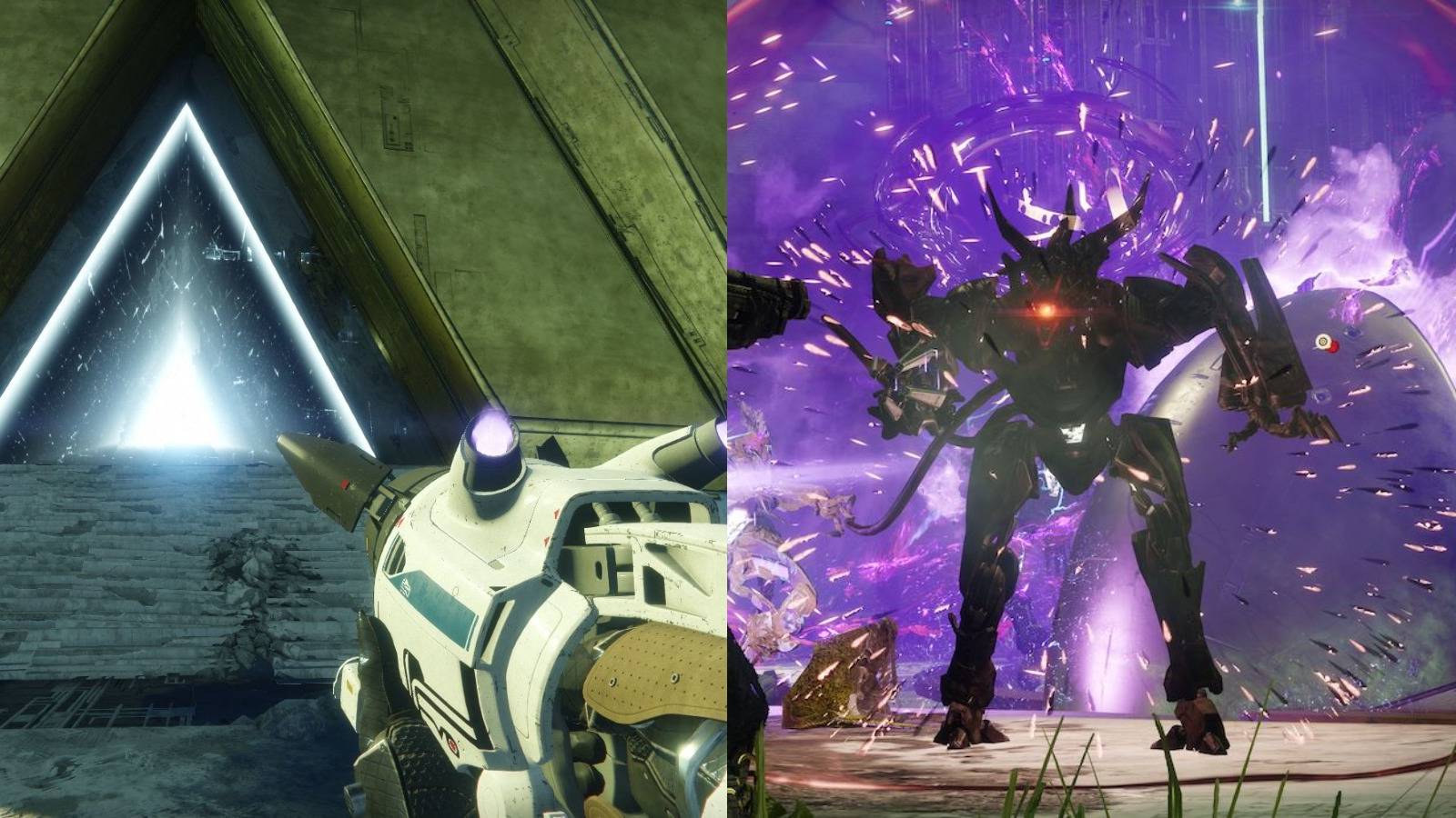 Destiny 2 Tractor Cannon And Enemy