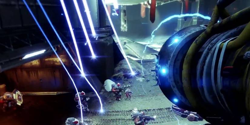 Destiny 2 Wardcliff Coil Being Fired