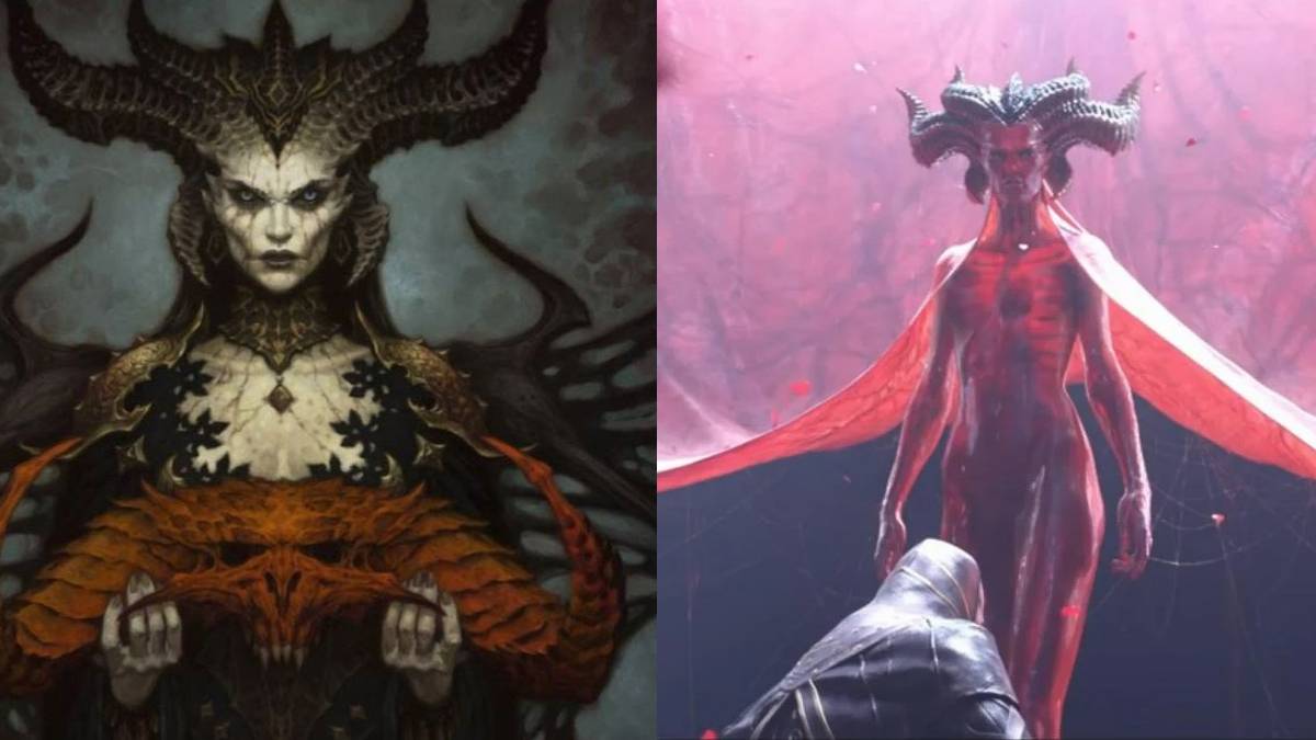 Diablo 4 Lilith 2 panel artwork