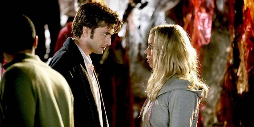 The Doctor & Rose talking