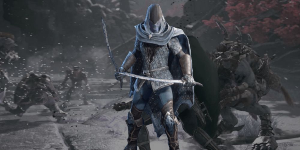 Drizzt wearing the full set accompanying the Warden of Meilikki 2