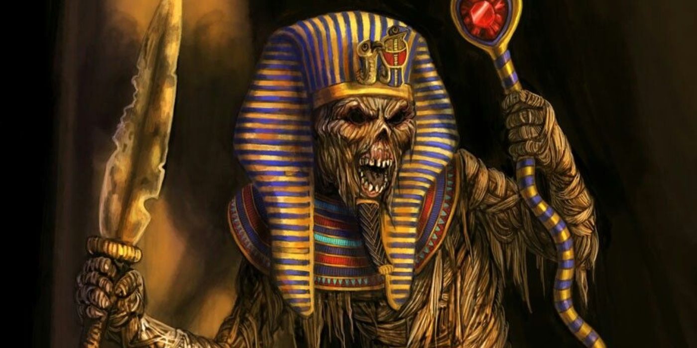 A Mummy Lord Readying An Attack