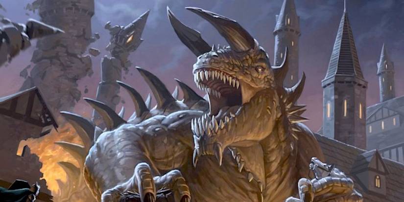 Tarrasque Sieging A City