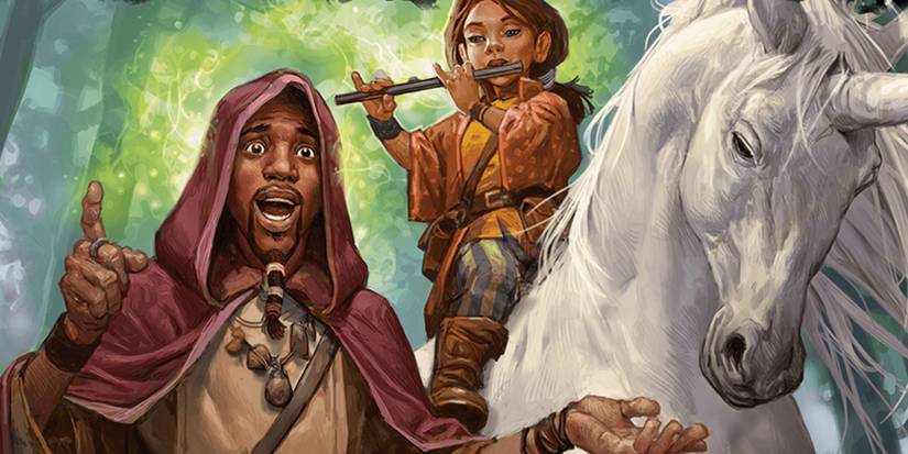 Dungeons & Dragons Bards with Unicorn