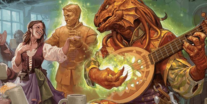 Dungeons & Dragons College of Creation Dragonborn Bard