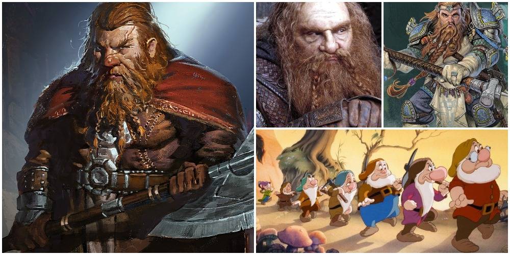 Dwarves from D&D, LOTR, and Snow White