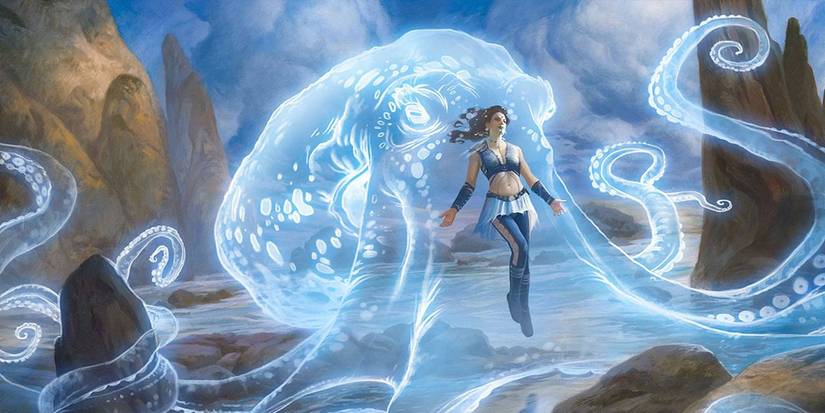 Dungeons and Dragons octopus magical barrier